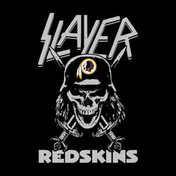 Washington Redskins Slayer Skull NFL Svg, Football Svg, Cricut File, Svg