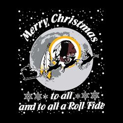 Merry Christmas To All And To All Washington Redskins,NFL Svg, Football Svg, Cricut File, Svg