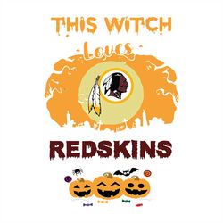 This Witch Washington Redskins,NFL Svg, Football Svg, Cricut File, Svg
