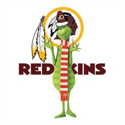 The Grinch Washington Redskins,NFL Svg, Football Svg, Cricut File, Svg