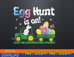 Egg Hunt Is On Tractor Funny Easter Bunny Boys Kids Toddler Svg, Eps, Png, Dxf, Digital Download