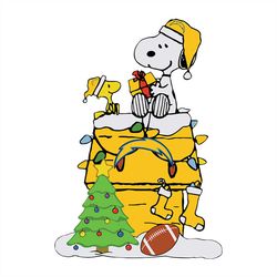 Los Angeles Chargers Snoopy Christmas NFL Svg, Football Svg, Cricut File, Svg