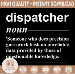 Dispatcher svg, 911 Dispatcher definition SVG, funny svg, Distressed, Vintage, Shirt Design for Cricut