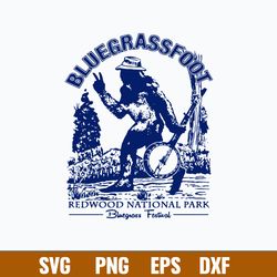 Bluegrassfoot Bluegrass Banjo Folk Svg, Bluegrass Svg, Png Dxf Eps File