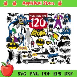 Batman SVG Bundle 120 Designs