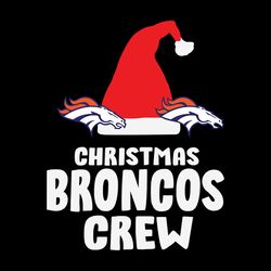 Christmas Crew Denver Broncos NFL Svg, Football Svg, Cricut File, Svg