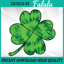 Shamrock Tie Dye St Patrick's Day Irish Shamrock Png, Happy Patrick's Day, Patrick Day Png, Digital download