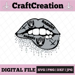 Raiders Inspired Lips png File Sublimation Printing, png file printable, sublimation