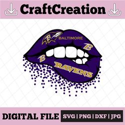 Baltimore Ravens Inspired Lips png File Sublimation Printing, png file printable, sublimation