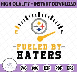 Fueled By Hater Pittsburgh Steelers SVG and PNG Files, Sport bundle Svg, Digital Download