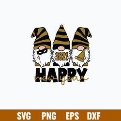 Gnome Happy New Year 2021 Svg, Gnome Svg, Png Dxf Eps File