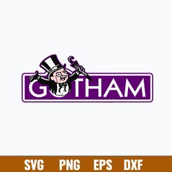 Gotham Gothopoly Svg, Gotham Svg, Png Dxf Eps File