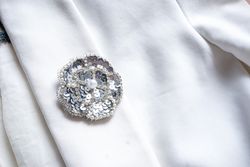 Camellia Brooch Flower brooch CC Brooch Wedding brooch Suit Accessories Brooch for women  Design brooch Classic brooch
