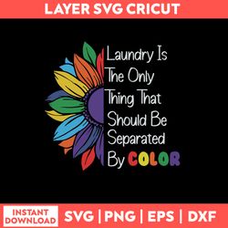 Laundry is the only thing that should be separated by color svg, png dxf eps file