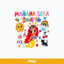 Colorful Vintage Women Karols Manana G Sera Bonitos Lover Essential Png, Manana Sera Bonito Png, Karol G Png File