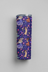 Beauty and the Beast tumbler Premium Skinny Tumbler wrap 20 ounce tumbler  wrap png clipart image seamless image
