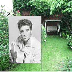 Elvis Garden Flag (Two Sides Printing, without Flagpole)