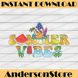 Summer Vibes PNG, I Love Summer PNG File, Summer Fruits, Western Summer Design, Palm Png, Summer Png, Sublimation Design