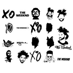 The Weeknd SVG, Bundle SVG, svg files, svg cricut, silhouette svg