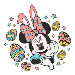 Easter Minnie Mouse SVG Disney Walt SVG Cutting Files Design