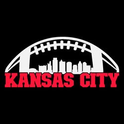 Kansas City Football SVG City Skyline SVG Cricut For Files Design