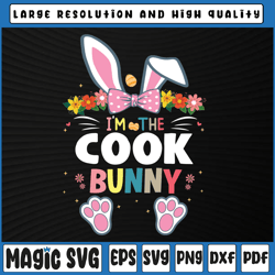 I'm The Cook Bunny Svg, Easter Day Rabbit Svg, Cook svg, Bunny Svg, Easter Day, Digital download