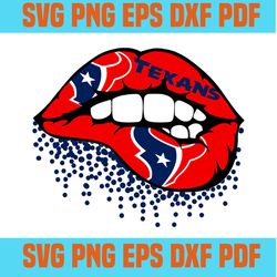 Houston Texans lips SVG,SVG Files For Silhouette, Files For Cricut, SVG, DXF, EPS, PNG Instant Download