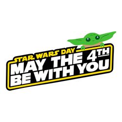 Star Wars Day May The 4th Be With You SVG PNG, Star Wars Svg