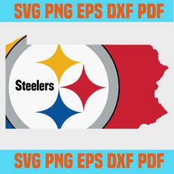 Pittsburgh Steelers SVG,SVG Files For Silhouette, Files For Cricut, SVG, DXF, EPS, PNG Instant Download