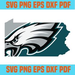 Philadelphia Eagles SVG,SVG Files For Silhouette, Files For Cricut, SVG, DXF, EPS, PNG Instant Download