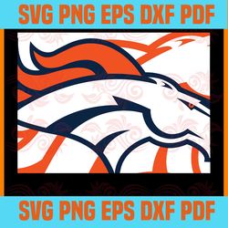 Denver BroncosSVG,SVG Files For Silhouette, Files For Cricut, SVG, DXF, EPS, PNG Instant Download