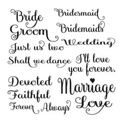 30 Wedding Words Bundle, Bride Gifts, Bridesmaid SVG, Digital