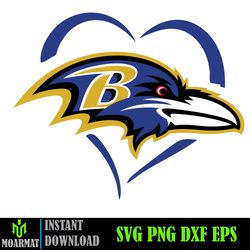 Baltimore Ravens svg, Baltimore Ravens Football Teams Svg, NFL Teams svg, NFL Svg (18)