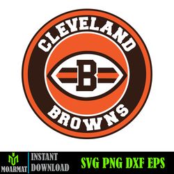 Cleveland Browns Logos Svg Bundle, Nfl Football Svg, Football Logos Svg, Cleveland Browns Svg, Browns Nfl Svg (32)
