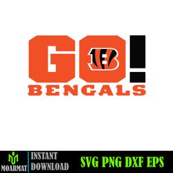 Cincinnati Bengals Bundle Svg, Bengals Svg, Bengals logo svg, Nfl svg (16)