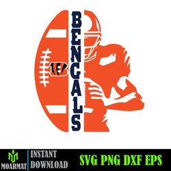 Cincinnati Bengals Bundle Svg, Bengals Svg, Bengals logo svg, Nfl svg (21)