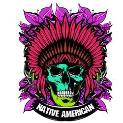NATIVE AMERICAN RETRO, Native AmericanSVG, Native American Svg,
