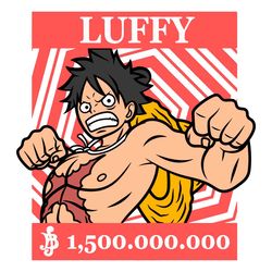 One Piece Svg, Luffy Svg, One Piece clipart, Anime Svg, Anime Png,