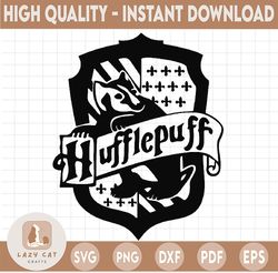 Hufflepuff Emblem SVG Muggle svg Hogwarts Houses SVG hogwarts crests svg muggle clipart
