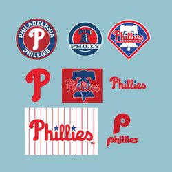 Philadelphia Phillies – MLB Svg, Eps, Dxf Files, Digital Download,