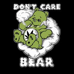 Don't Care Bear Weed Svg, Trending Svg, Cannabis Svg, Weed Svg