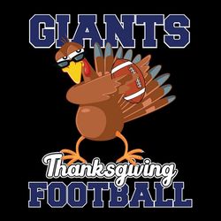 Thanksgiving Football Turkey New York Giants,NFL Svg, Football Svg, Cricut File, Svg