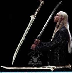 Thranduil Sword The Hobbit From The Lord of the Rings, Monogram Sword, LOTR Medieval Sword, Best Gift for him, JW-O510