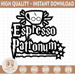 Espresso Patromum svg,Harry potter SVG, Harry Potter theme, Harry Potter print, Potter birthday, Harry Potter svg, png d