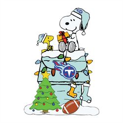 Tennessee Titans Snoopy Christmas,NFL Svg, Football Svg, Cricut File, Svg