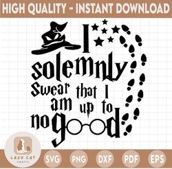 I Solemnly swear that I am up to No good svg,Harry potter SVG, Harry Potter theme, Harry Potter print, Potter birthday s
