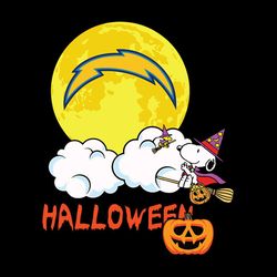 Halloween Snoopy Los Angeles Chargers,NFL Svg, Football Svg, Cricut File, Svg