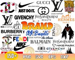 Brand Bundle Svg, Brand Logo Svg, Fashion Brand Svg, Png Dxf Eps Digital File