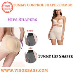 Adjustable Slim Tummy Hip Shaper & Butt Lifter Tummy Control Shaper for Women Combo (Only For US Customers)