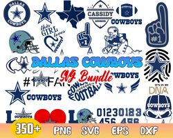 Dallas Cowboys Bundle Svg, Dallas Cowboys Svg, NFL Team SVG, Football Svg, Sport Svg